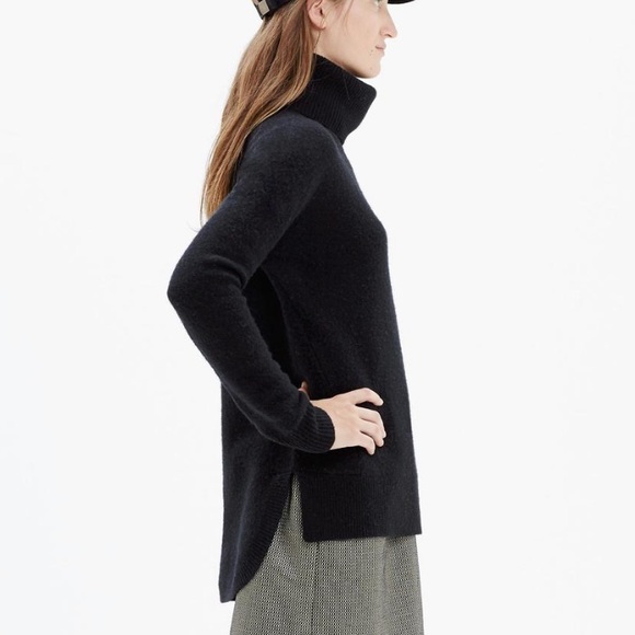 Madewell Sweaters - MADEWELL ALWAYS TURTLENECK TUNIC SWEATER